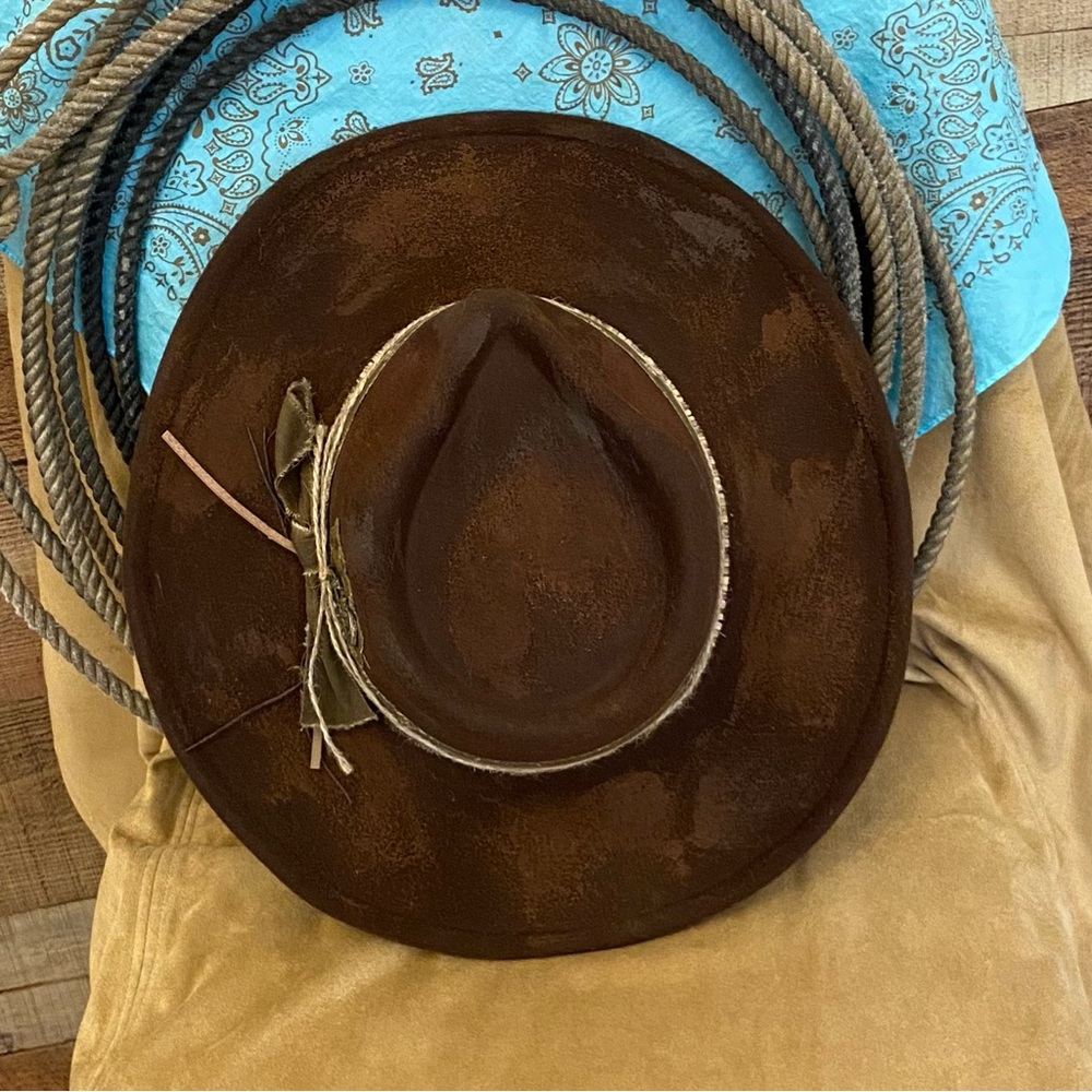 Western Rustic Cowboy Hat "The Sadie" 💠 NWT, Adjustable Fit (LAST ONE) - Picture 11 of 16